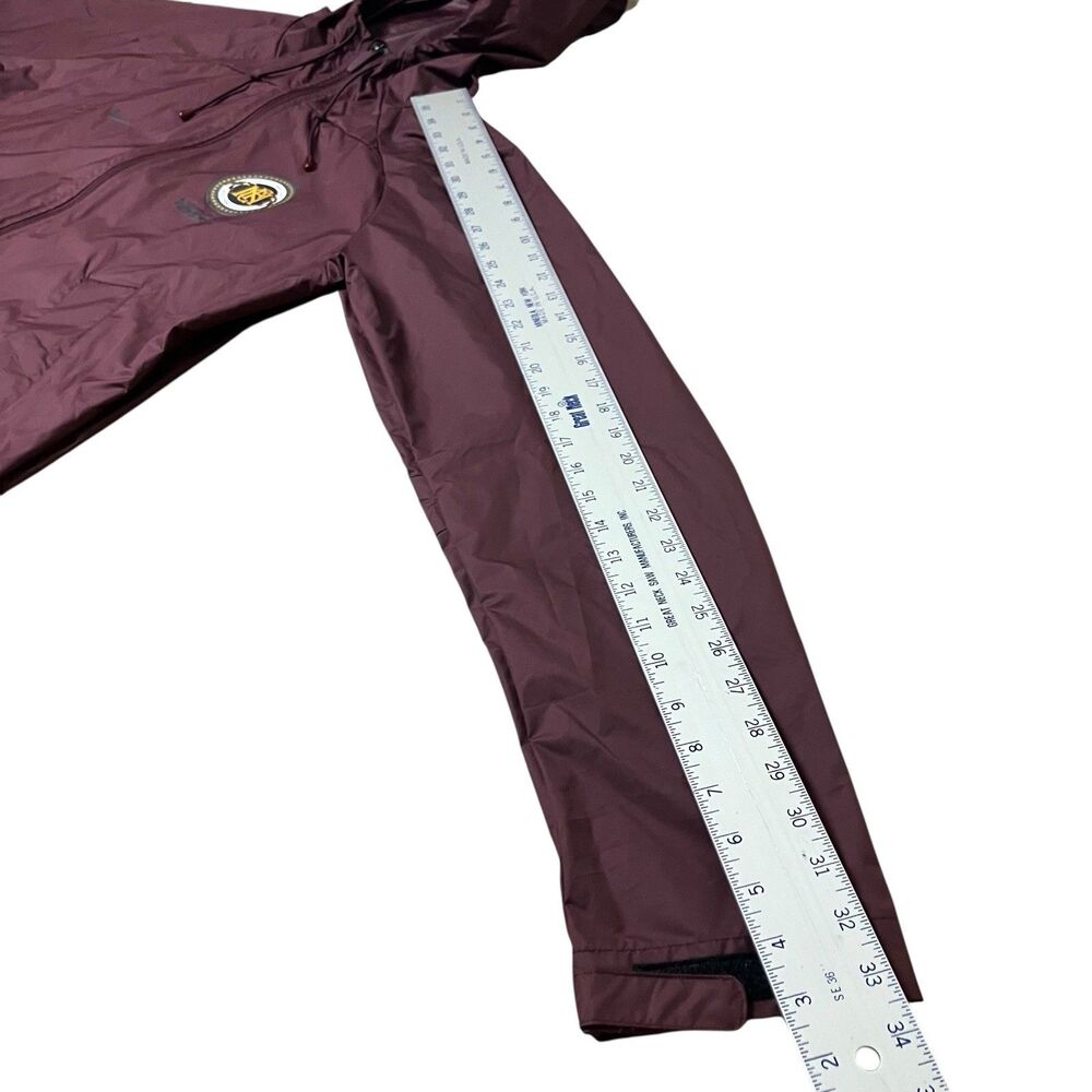 Nike FC Rain Jacket Mens M Burgundy Red Storm Fit Hooded Football DQ5202-652 New - Picture 7 of 15